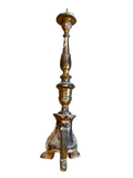 Antique Gilt Wood Pricket Candlestick