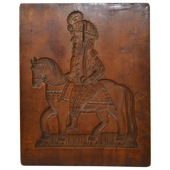 19th Century Wooden Gingerbread Mold