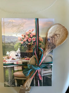 Beautiful Living Cookbook w/Spoon