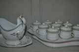 Set of 19th century monogrammed "Old Paris" Ironstone