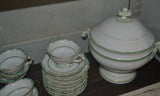 Set of 19th century monogrammed "Old Paris" Ironstone