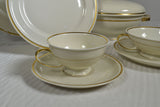 Rosenthal 89-Piece Winifred  Gold  Dinner Set, Service for 8 plus.