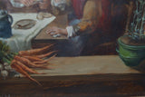 French School, "Peasants at the Table," 1896,