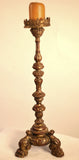 Louis VIII Gilt Wood Pricket Candlestick