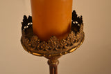 Louis VIII Gilt Wood Candlestick