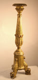 Louis XVI  Gilt Wood Candlestick