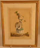Framed Fashion Engraving