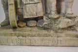 Carved Stone Statue Of Children