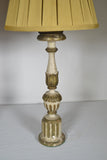 18th Century Pair Italian Candlestick Lamps