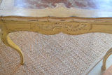 Hand Painted Louis XV Period Small Table with drawer