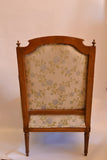 Late 18th Century Louis XVI Carved Walnut Bergère