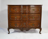 French Provincial Oak Commode
