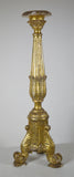 Louis XVI  Gilt Wood Candlestick