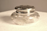 Eugene Lefebvre Small Engraved Crystal Box