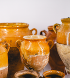 Assorted Antique Confit Pots, from France