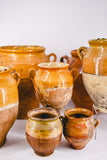 Assorted Antique Confit Pots, from France