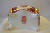 Porcelain vintage box, Limoges, shape of a commode