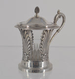 Sterling Silver and crystal Sauce/Sugar Carafe