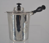 Sterling Silver Carafe with Crest