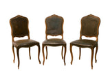 Louis XV Style Dining Chairs, Set of Six