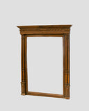 French Carved Overmantel Mirror