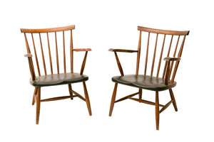 Set of 4 Dutch dining chairs