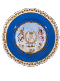 Set of 25 Sevre Porcelain Pieces