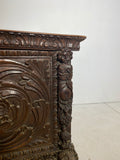 A Continental Carved Walnut Chest