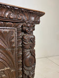 A Continental Carved Walnut Chest