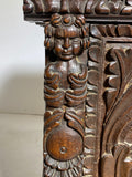 A Continental Carved Walnut Chest