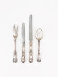 Fifty-Eight Pieces of English and American "Kings" Flatware