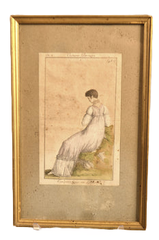 Framed Fashion Engraving