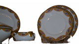 52 Piece set of Limoges Porcelain Dinnerware