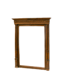 French Carved Overmantel Mirror