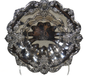 Sterling bowl, by Bamberger and Gaines