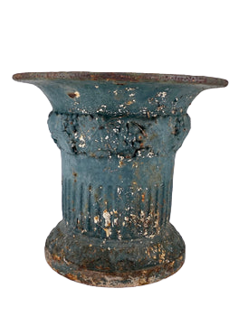 19th Century French Gadrooned Colonne Vessel