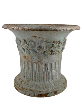 19th Century French Gadrooned Colonne Vessel