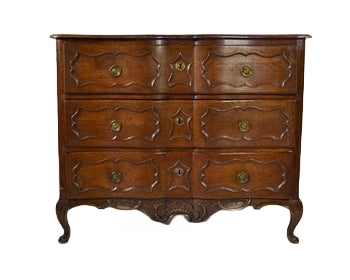 French Provincial Oak Commode