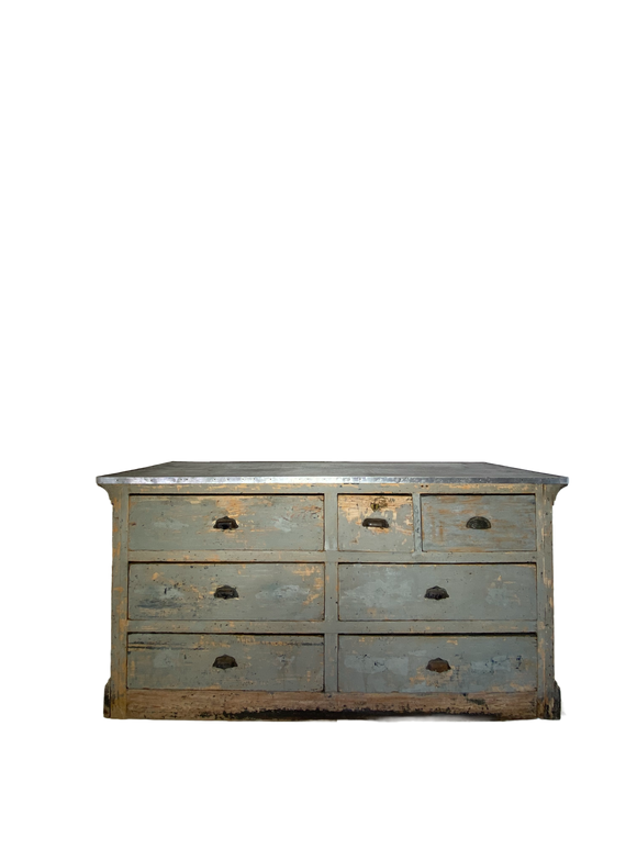 Early 19 C Painted Store Counter