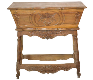 Louis XV Walnut Dough Bin