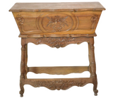 Louis XV Walnut Dough Bin