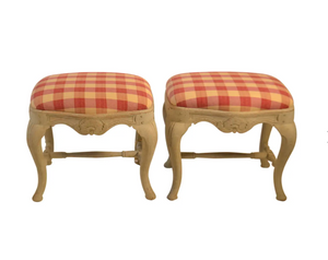 Pair of Swedish Footstools