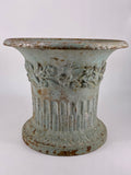 19th Century French Gadrooned Colonne Vessel