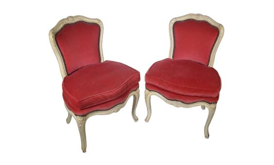 Pair Of Louis XV Carved Chairs