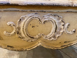 Hand Painted Louis XV Period Small Table with drawer