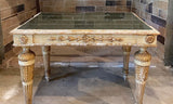 18th C. Marie Antoinette Carved Giltwood Table