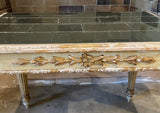 18th C. Marie Antoinette Carved Giltwood Table